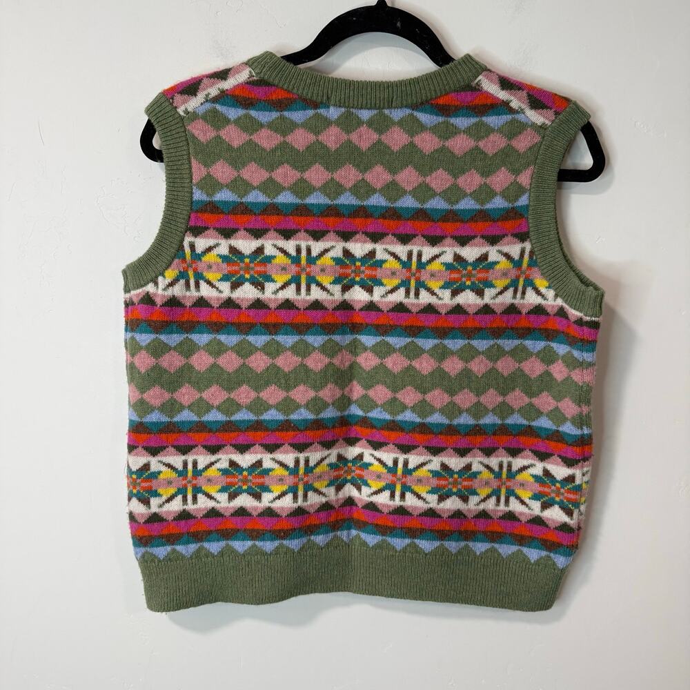 Boden Multicolor Patterned Sweater - image 3